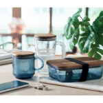 VITRIO MUG Bordázott üveg bögre 300 ml - Image 2