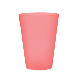 FESTA Többsz haszn rend.pohár 300 ml - Áttetsző Piros