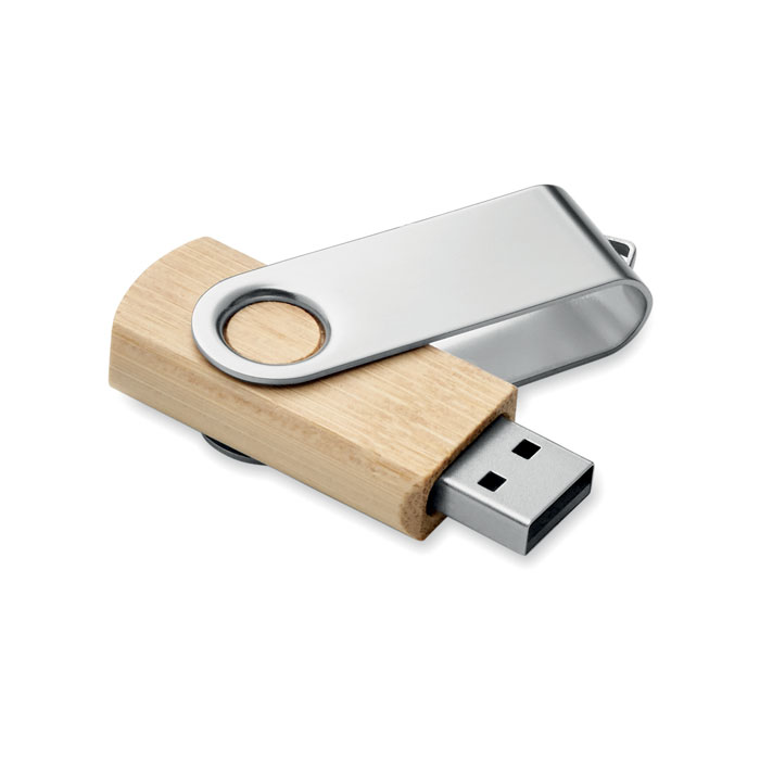 TECHMATE BAMBOO Techmate bambusz USB 16GB - Image 3