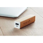 POWERBAM 2200 mAh bambusz powerbank - Image 4