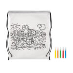 CARRYDRAW Nemszőtt zsinóros táska - Image 2