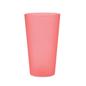 FESTA LARGE Többsz haszn rend.pohár 500ml - Áttetsző Piros