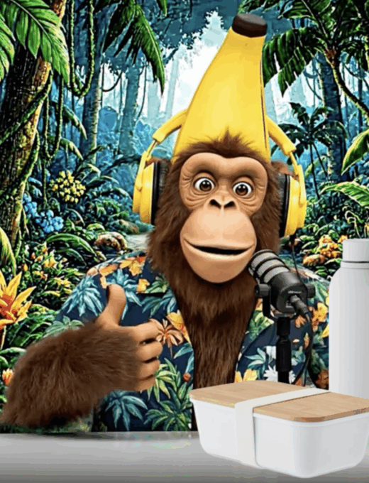 EMERALD SET Uzsonnásdoboz és palack szett feliratozva