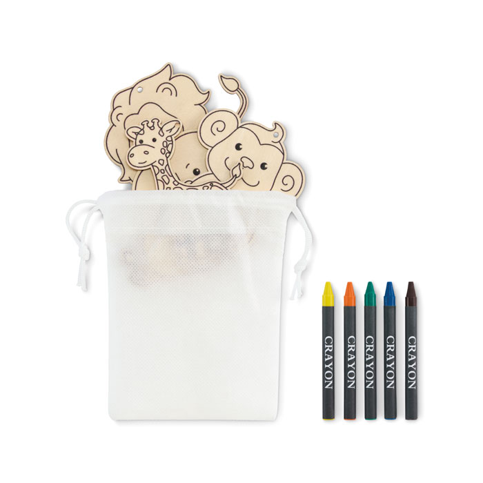 THEZOO Fa színezhető függődísz szett - Image 4