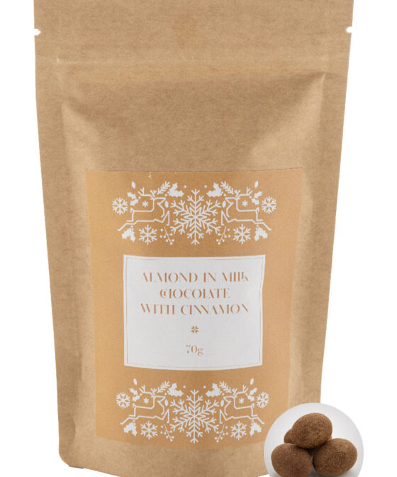 Csokoládés fahéjas mandula, 70 g