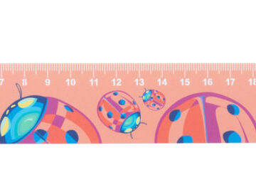 Ház formájú vonalzó, 30 cm