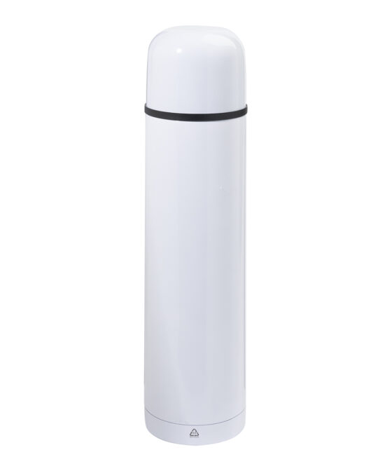 Újrahasznosított rozsdamentes acél termosz