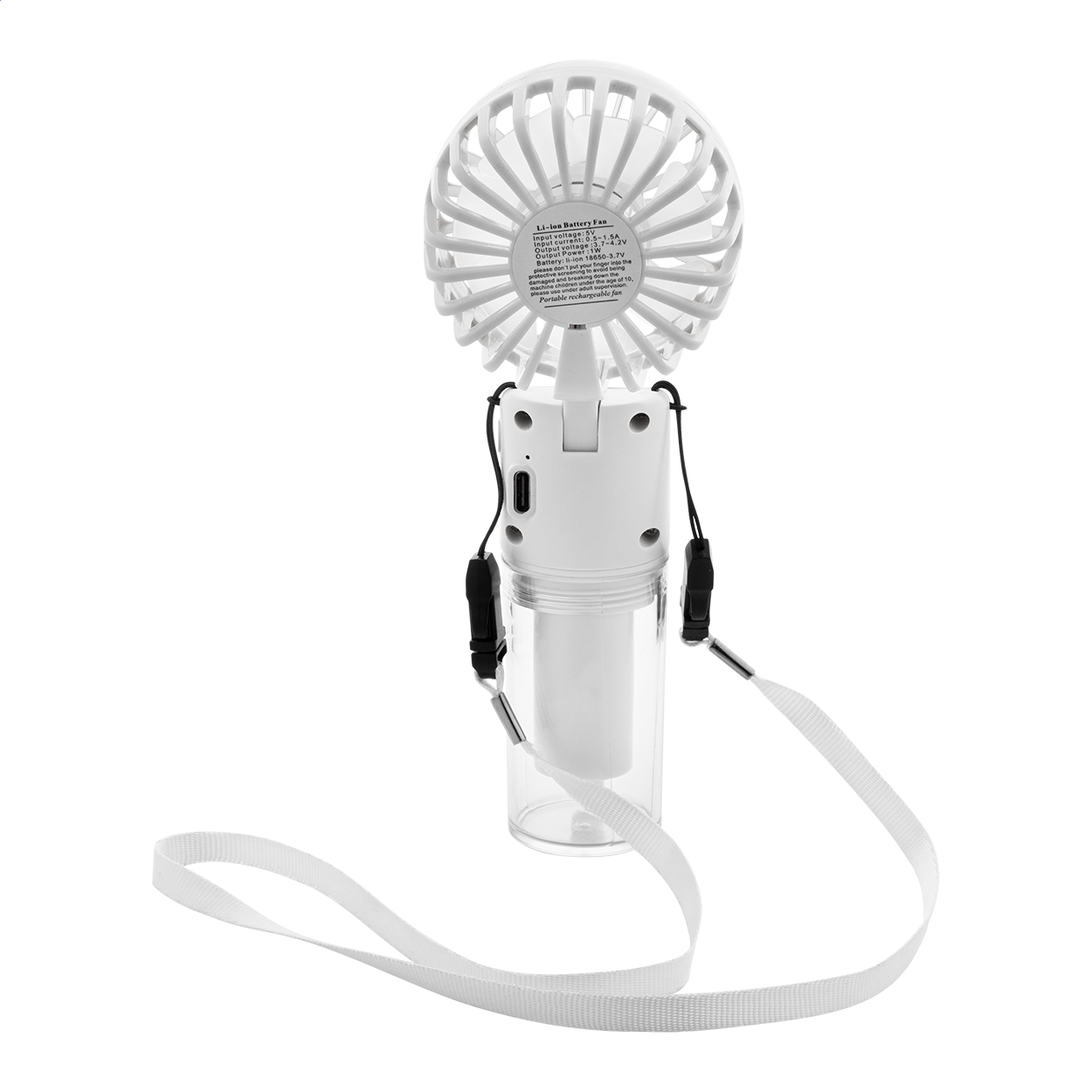 Újratölthető vízpermetes ventilátor - Image 6