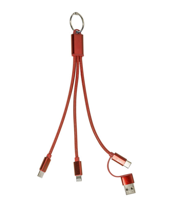 Kulcstartós USB töltőkábel