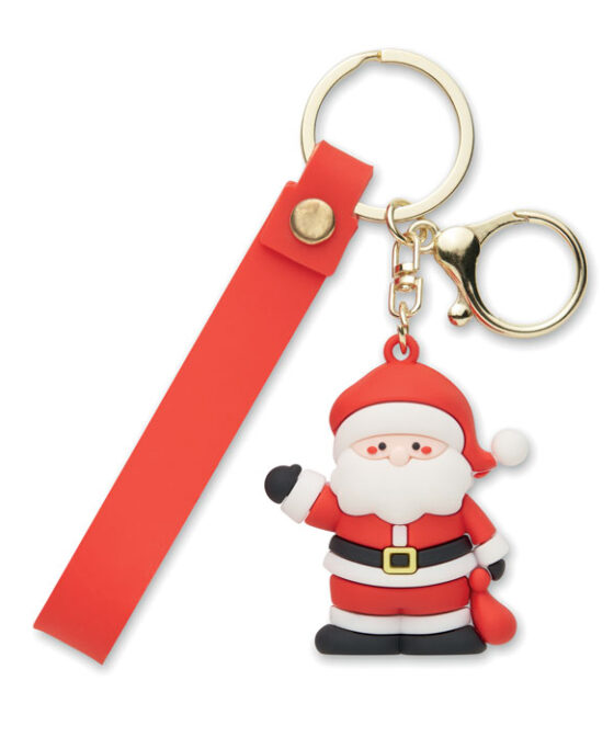 SANTACHARM Mikulás kulcstartó / táskadísz